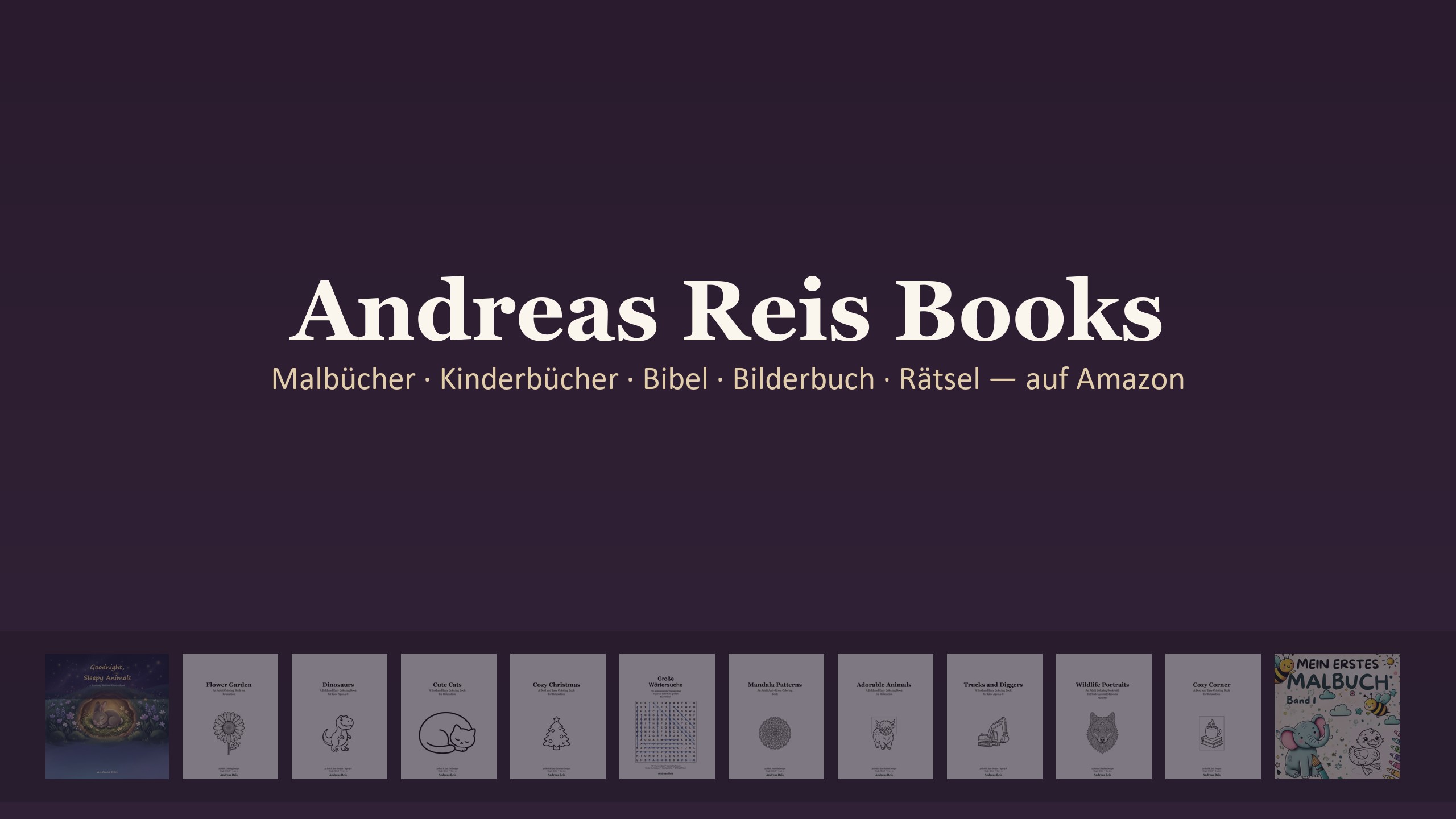 Andreas Reis Books